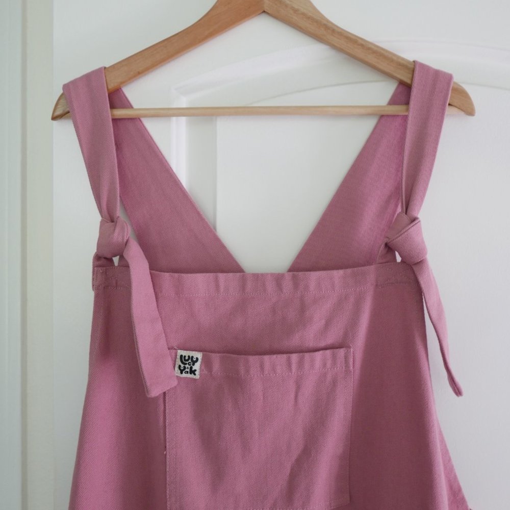 NWOT Lucy & Yak Blush Pink Overalls